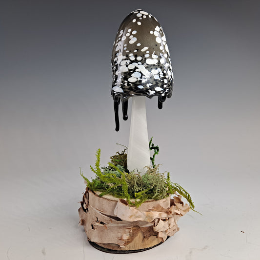 Inky Cap Mushroom Sculpture Collection