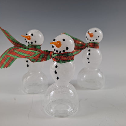 Handblown Glass Snowman Ornament & Figurine Collection