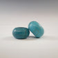 Turquoise Dread Beads // 6mm Bead Hole - 2 pack // Dyed Howlite Dread Bead, Rainbow Dreadlock Bead, Dread Jewelry,  Dread Accessories