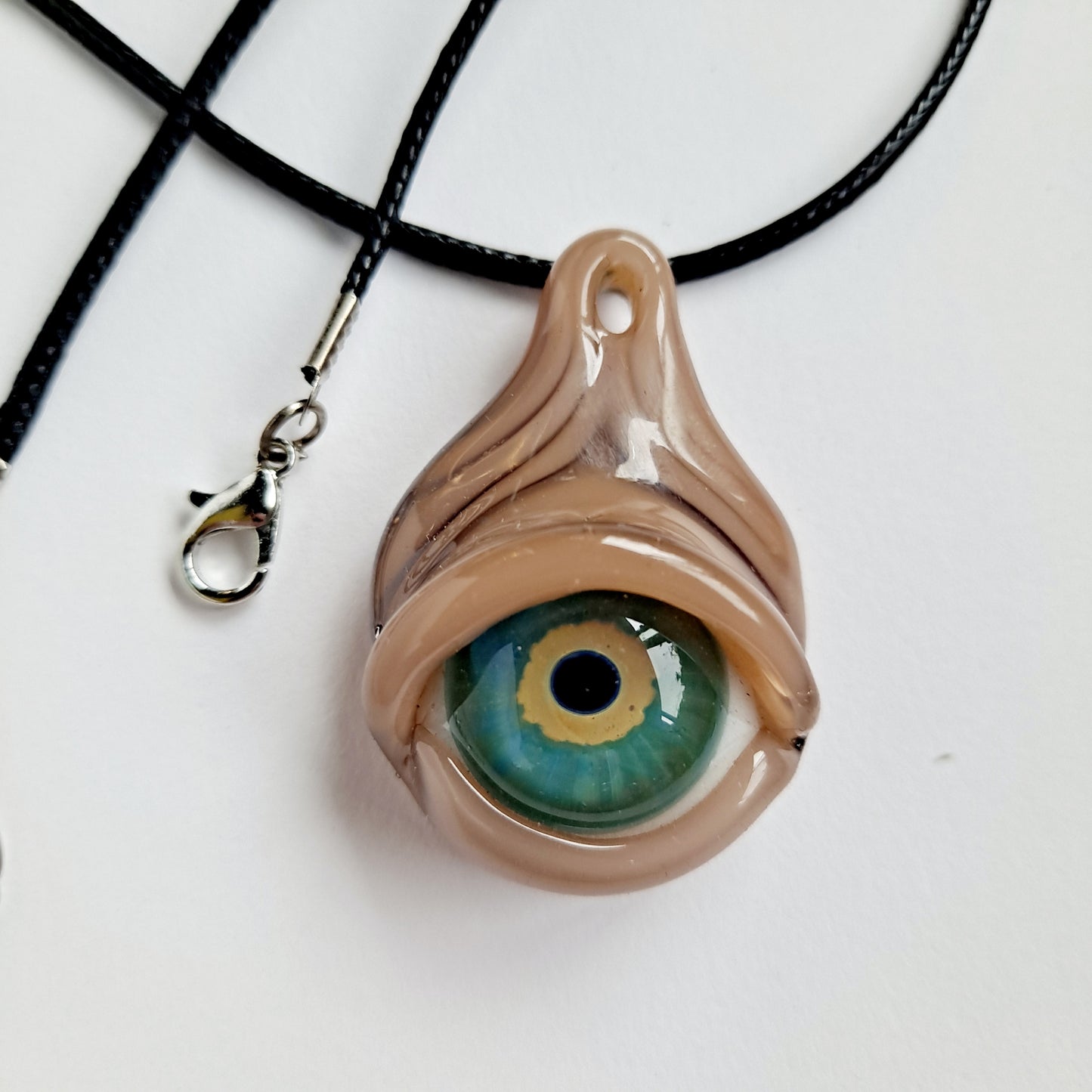 Glass Eyeball Pendant Collection, Ready to Ship