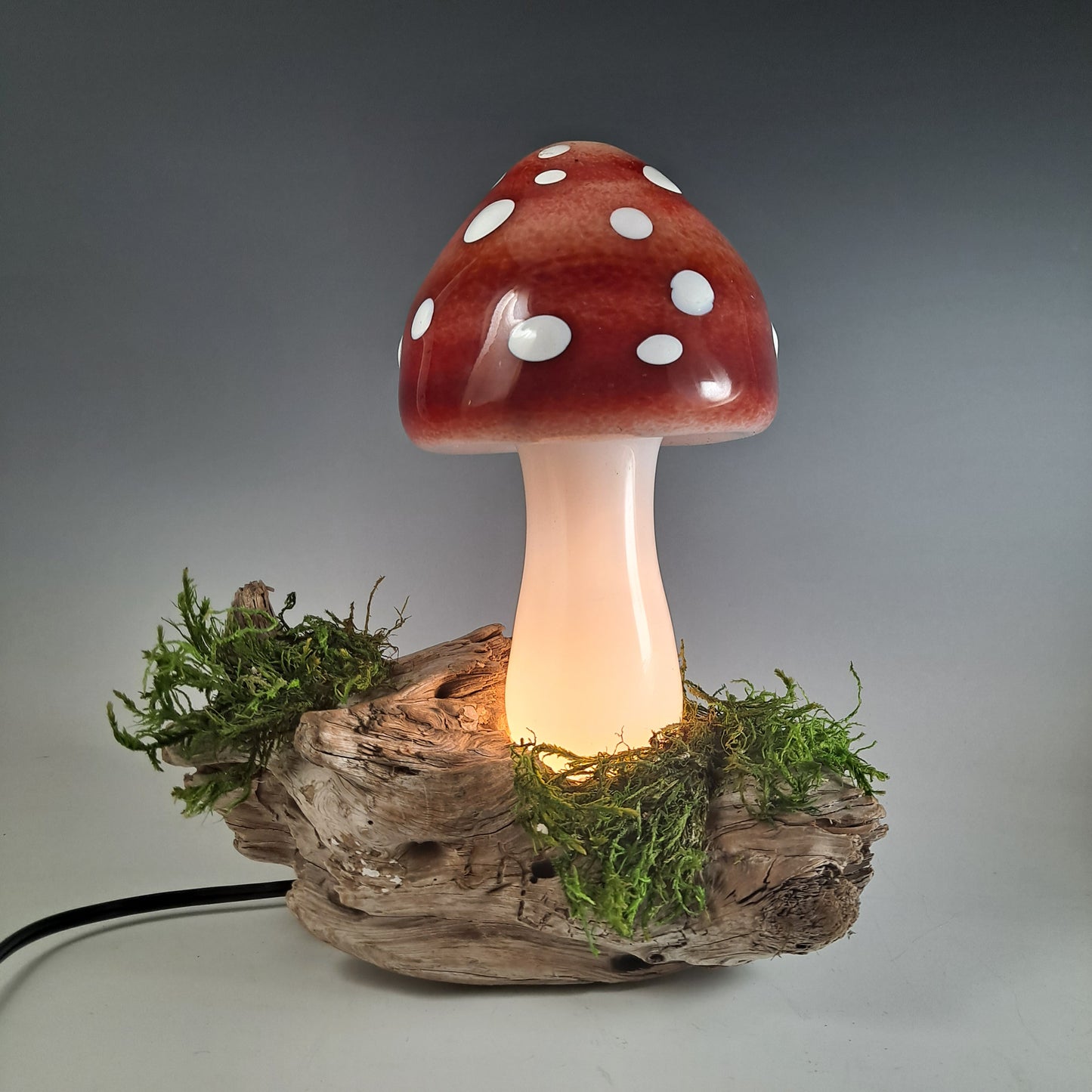 Amanita Mushroom Lamp