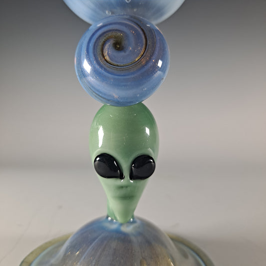 Alien Head Wine Glass, Special Edition