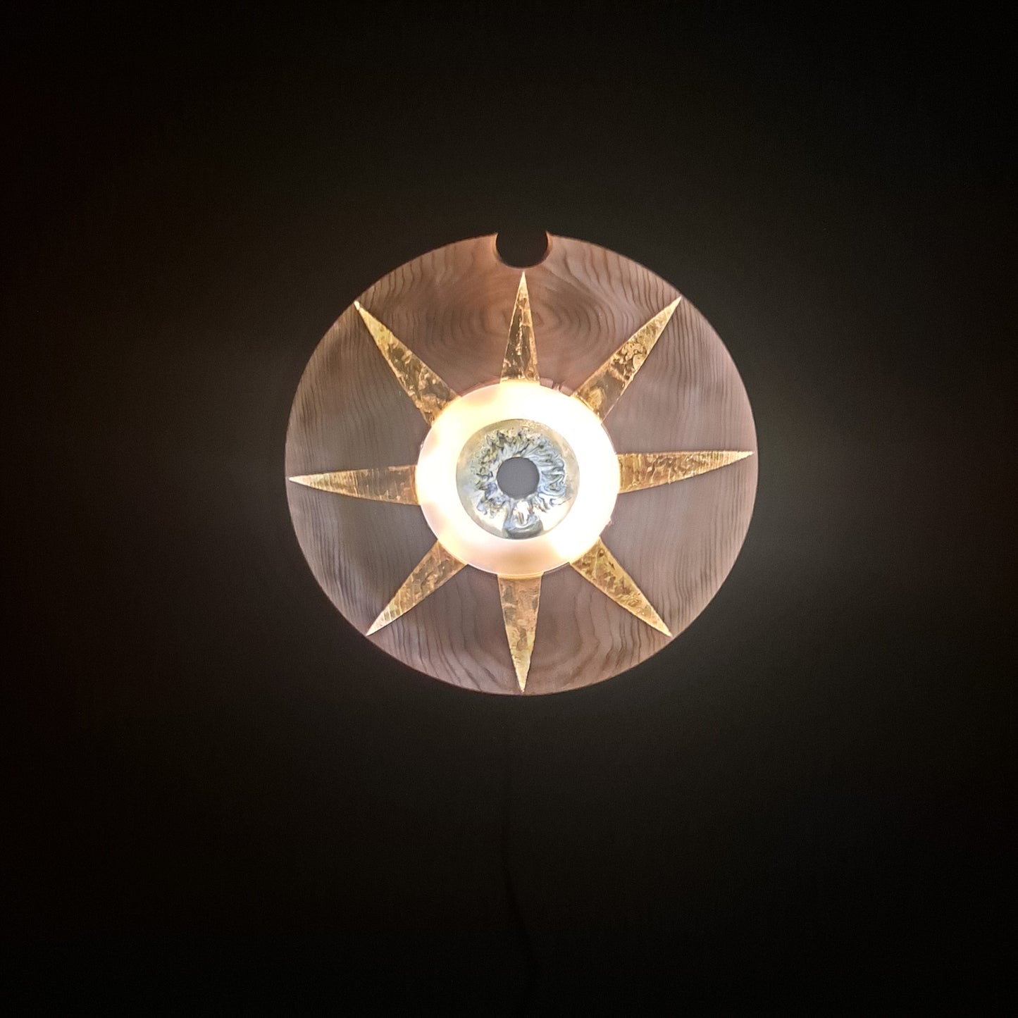 Eyeball Sunburst Lamp, Limited Edition