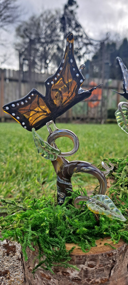 Reserved for Alayne Foster, Custom memorial butterfly sculptures