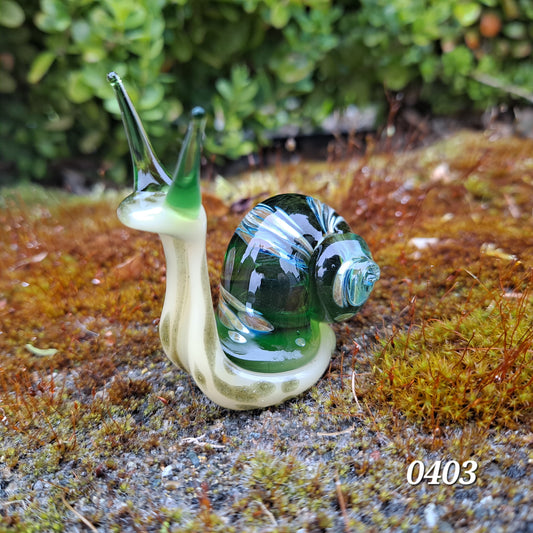 Snail Figurines, Ready to Ship