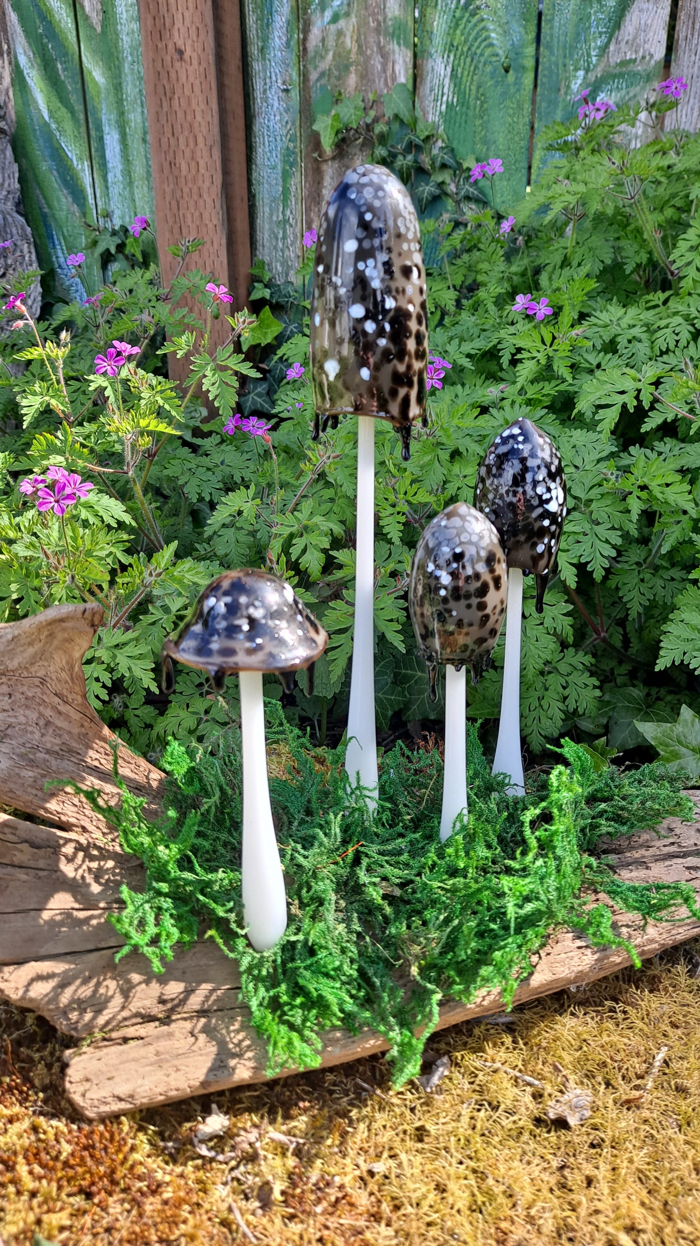 Special Edition Inky Cap Mushroom Sculpture