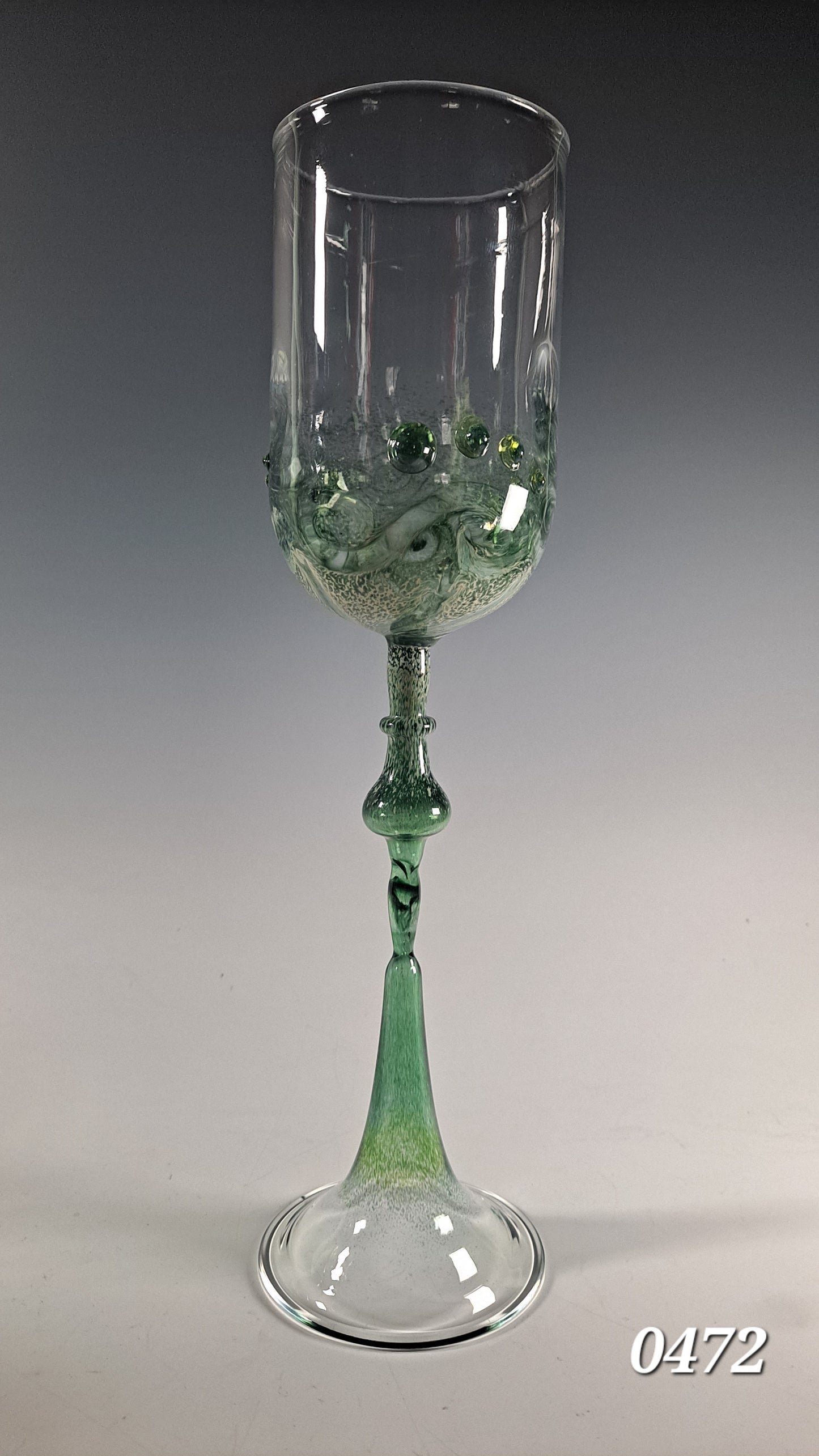 Van Gogh Goblet Collection,  Hand Blown Wine Glass, Alter Chalice