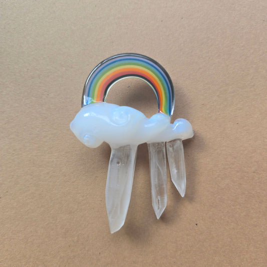 Rainbow Crystal Necklace Collection