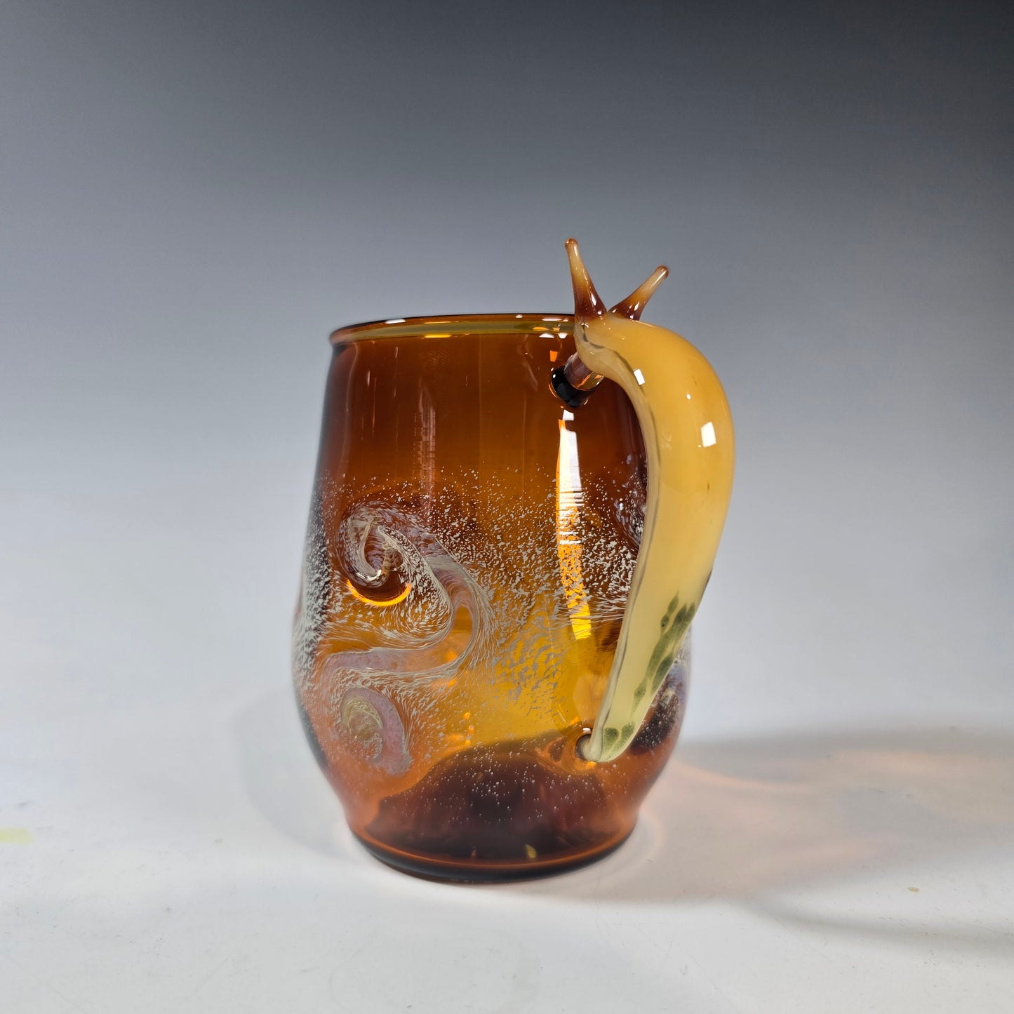 Handmade Glass Slug Mugs and Cups