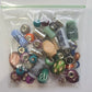 Assorted dread bead packs.  50g and 100g