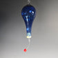 Artisan Hand Blown Glass Humming Bird Feeder