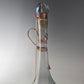 Handblown Glass Moon Snake Potion Bottle