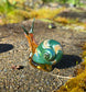 Handmade Glass Snail Figurine