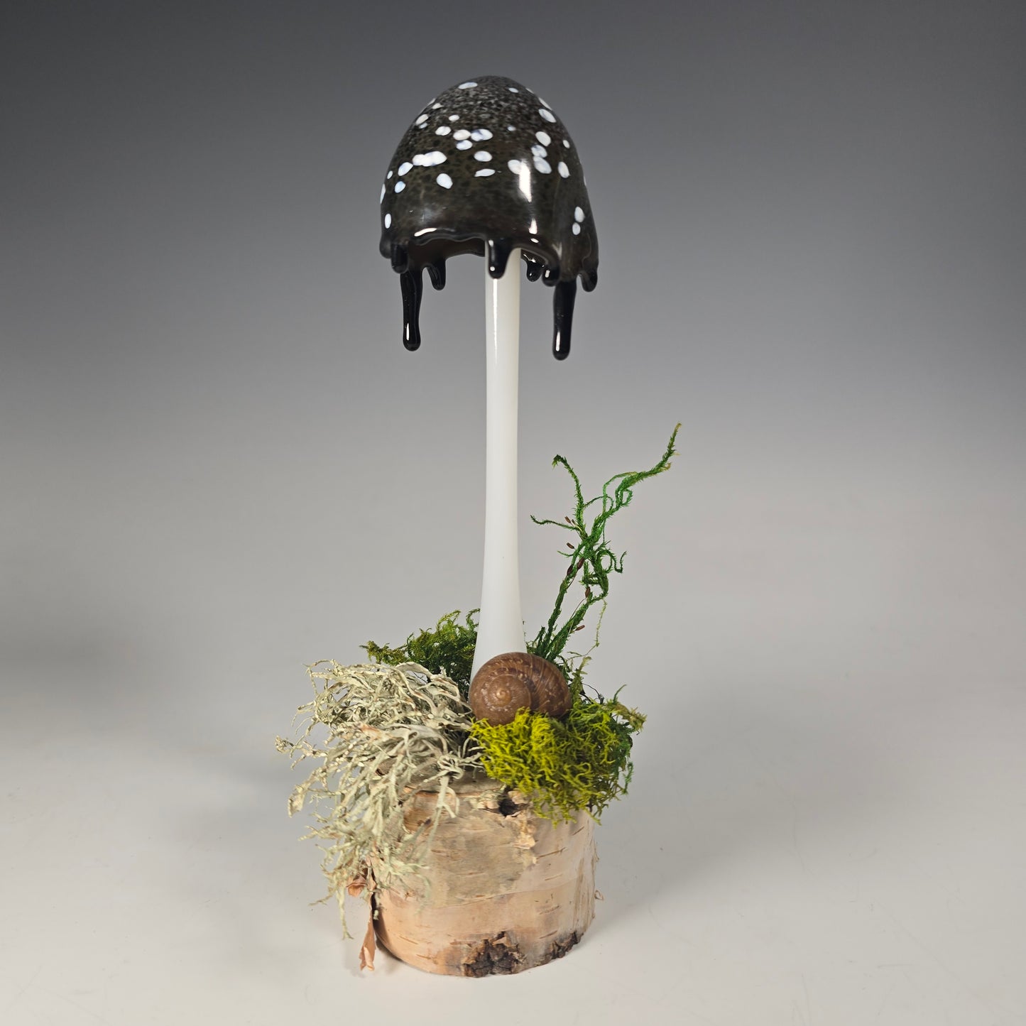 Inky Cap Mushroom Sculpture Collection