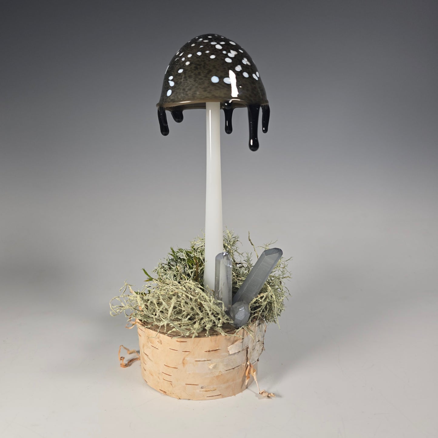 Inky Cap Mushroom Sculpture Collection