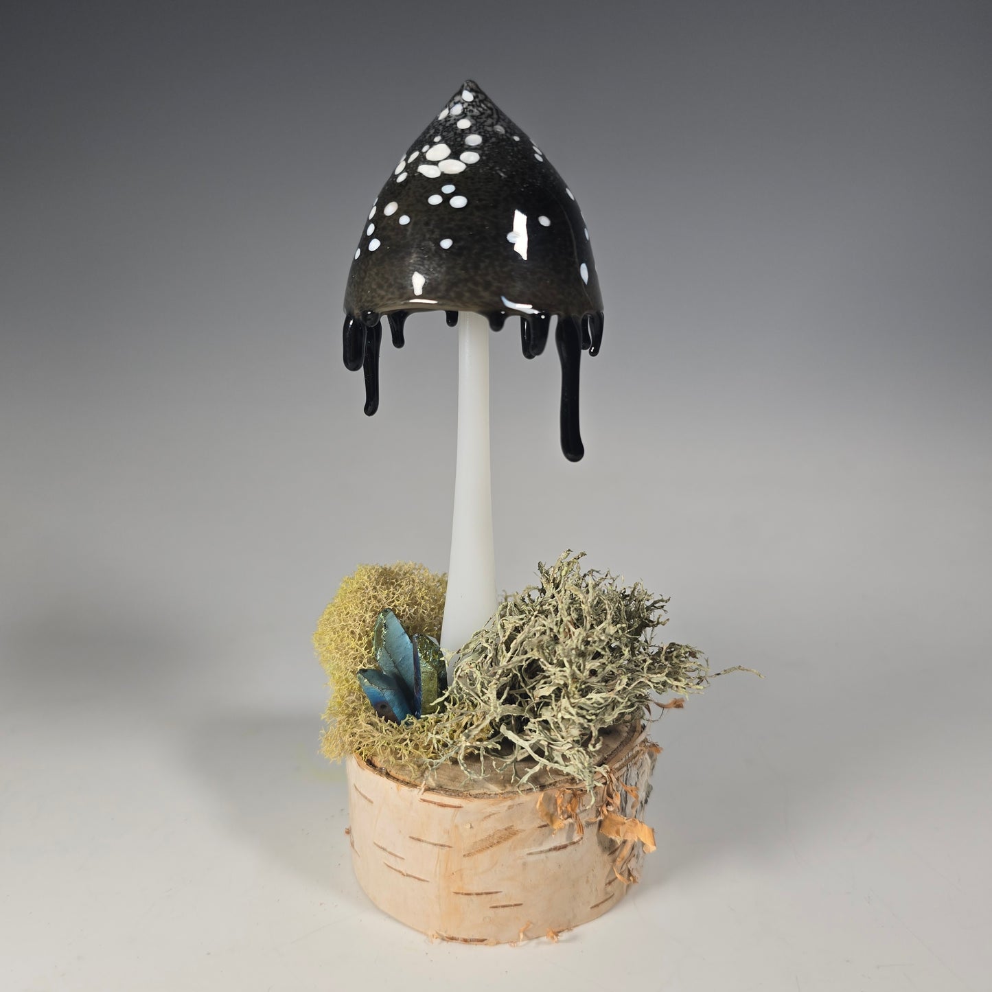Inky Cap Mushroom Sculpture Collection
