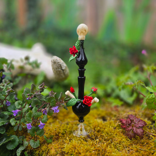 Perfume Potion Bottle Collection - Skull and Roses