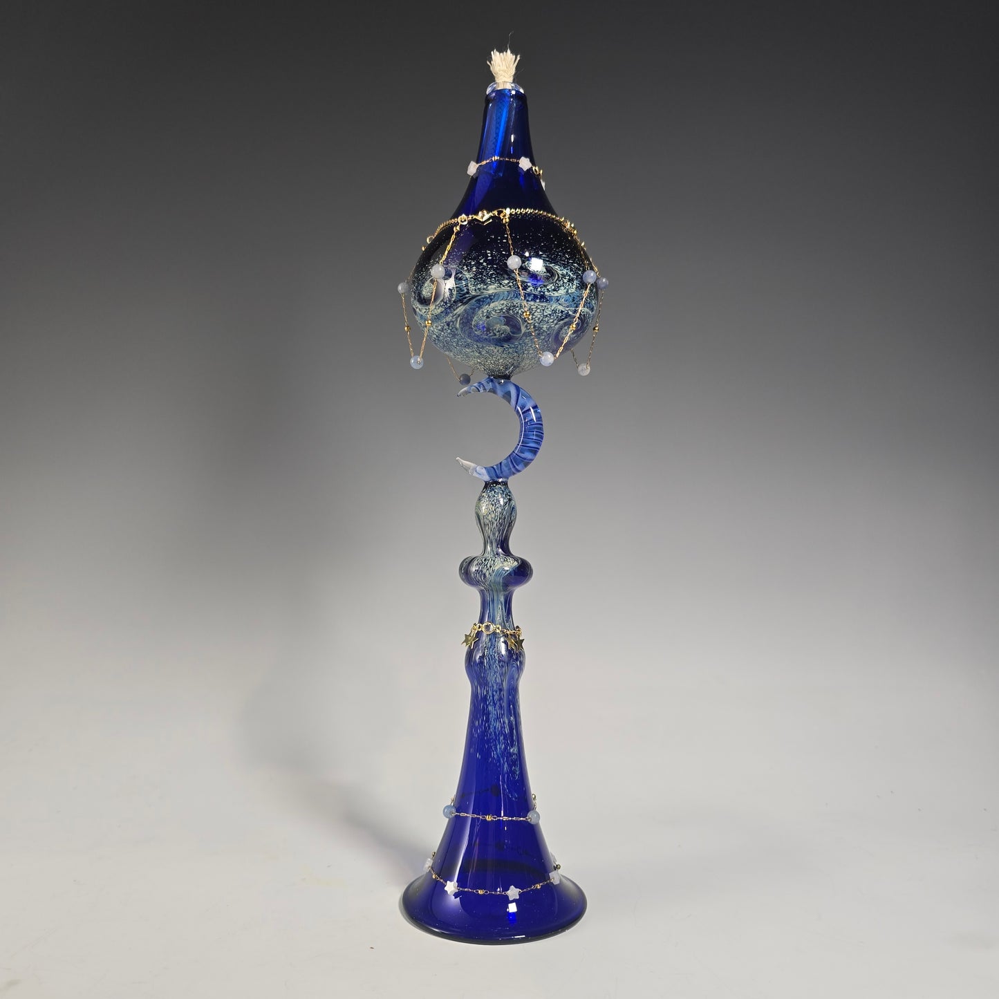 Glow in the Dark Blue Moon Oil Lamp Collection