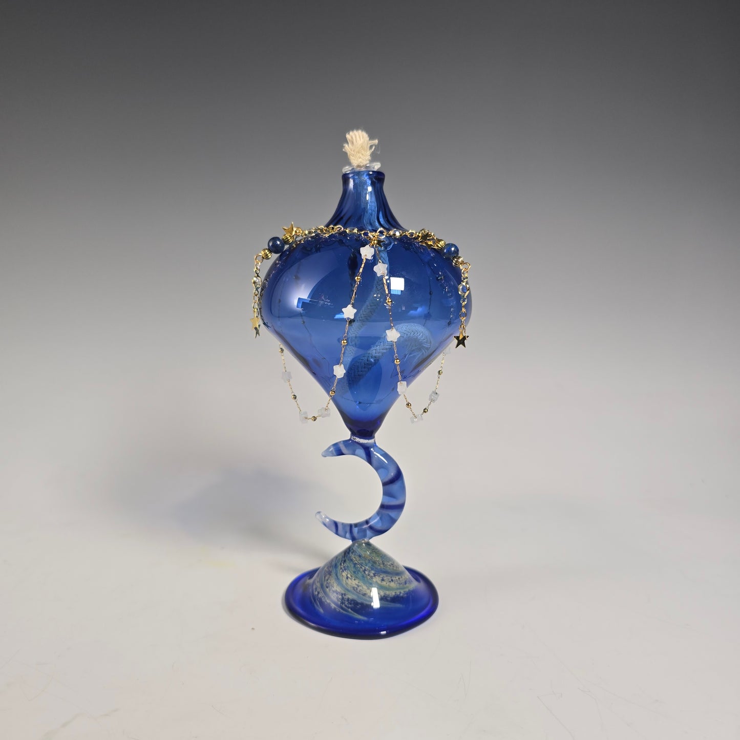 Glow in the Dark Blue Moon Oil Lamp Collection