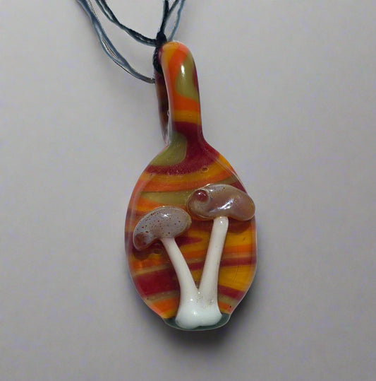 Wig Wag Glass Magic Mushroom Pendant Collection