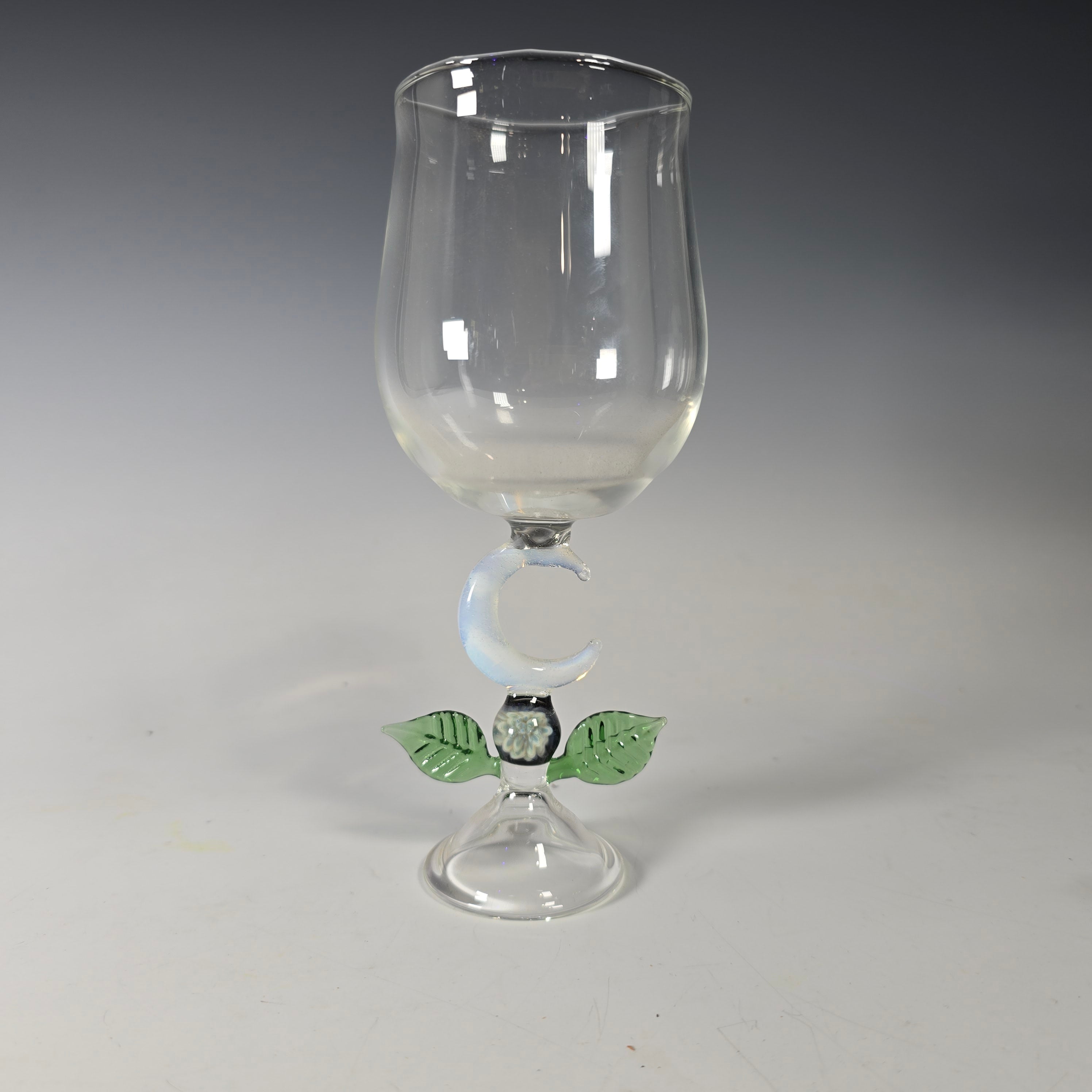 Celestial Sun and Moon Goblet Collection, Hand Blown Wine Glass, Alter –  Sunshine Glass Gifts