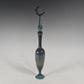 Moon Potion Bottle -Teal and Mystery Aventurine Tube - Perfume Bottle Collection