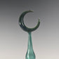 Moon Potion Bottle -Teal and Mystery Aventurine Tube - Perfume Bottle Collection