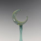 Moon Potion Bottle - Teal and Silver Frit - Perfume Bottle Collection