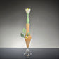 Calla Lilly Potion Bottle - Peach Satin - Perfume Bottle Collection