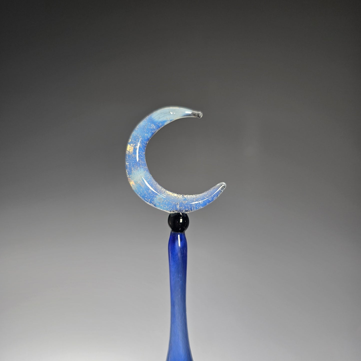 Moon Potion Bottle - Blue Satin - Perfume Bottle Collection