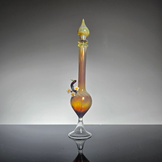 Daisy Potion Bottle - Green Amber Purple - Perfume Bottle Collection