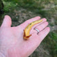 Handmade Glass Banana Slug Figurine