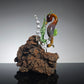 Seahorse Sculptures with California wildfire driftwood