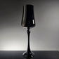 Opaque Black Glass Goblets