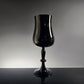 Opaque Black Glass Goblets