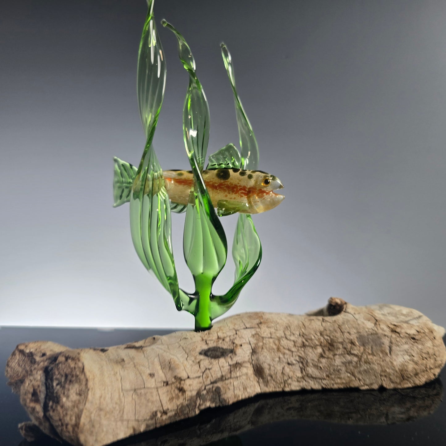 Trout and Salmon Fish Sculptures, 2025 #0815