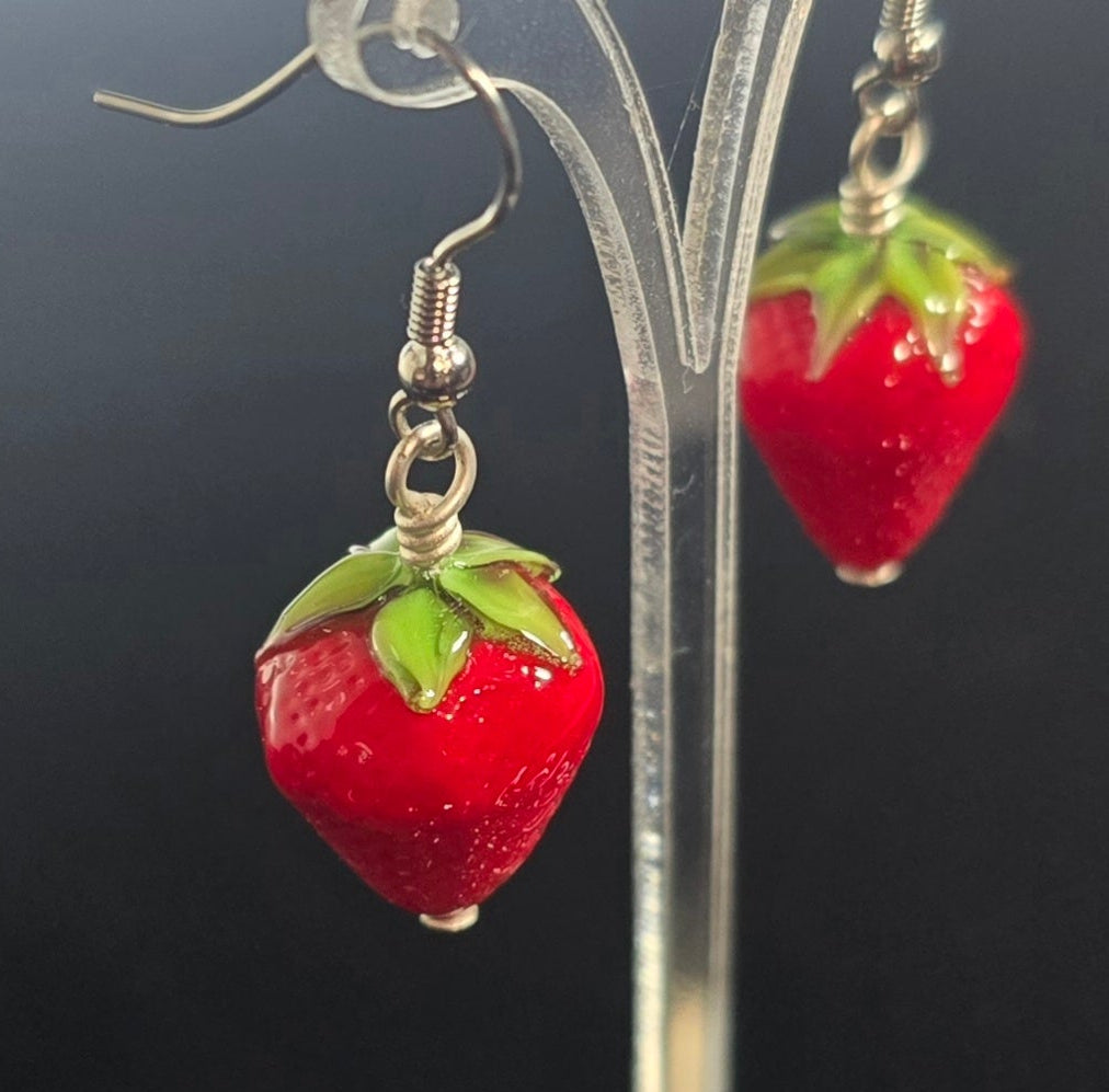 Strawberry Earrings