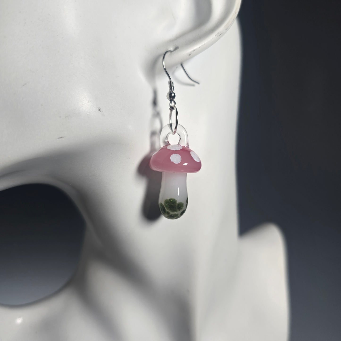 Amanita Mushroom Earrings