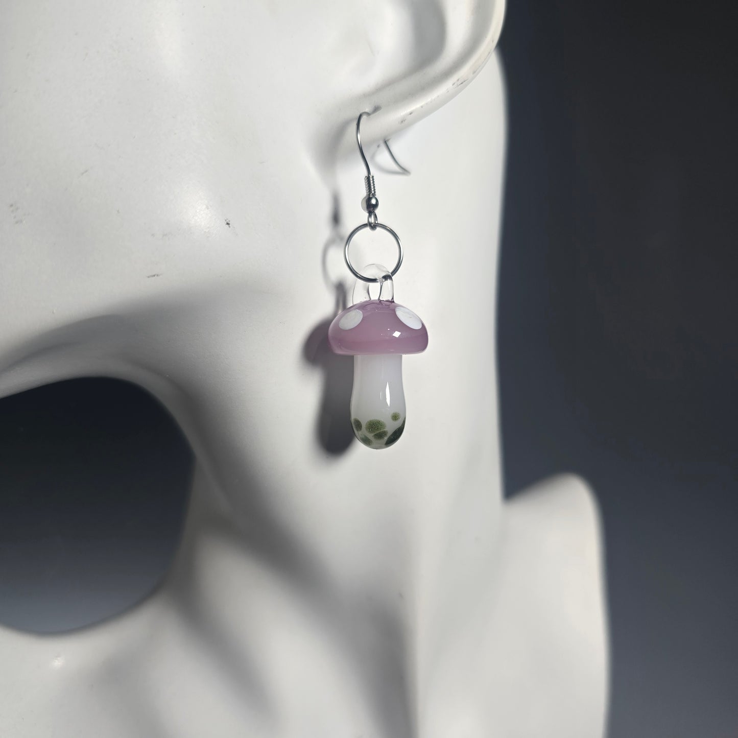 Amanita Mushroom Earrings