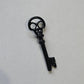 Skeleton Key Necklace, 2025 Black Glass Series