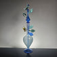 Blue Butterfly Perfume Bottle Collection - Handblown Glass Potion Bottles