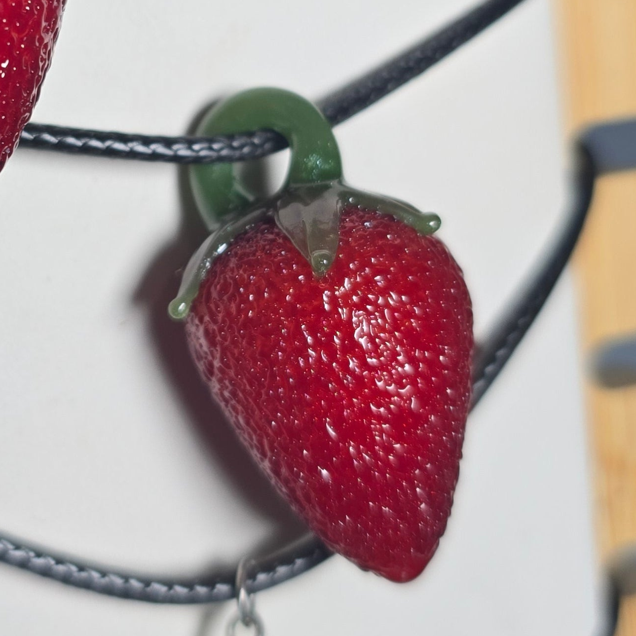 Strawberry Pendant Necklace