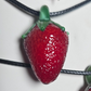 Strawberry Pendant Necklace