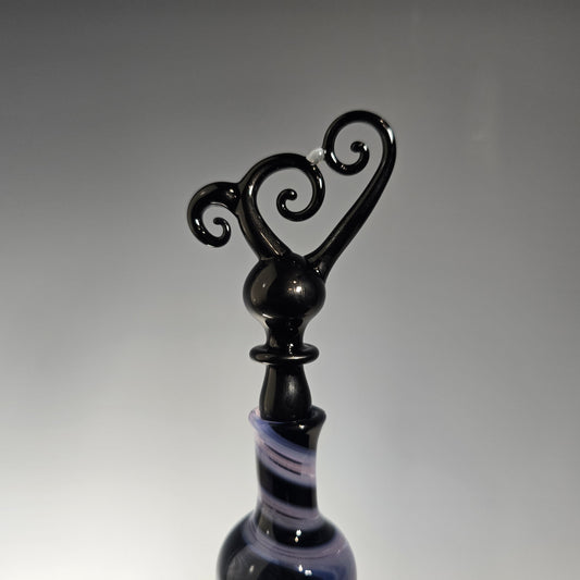 Spiral Perfume Potion Bottle - 2025 Collection #0824, Purple