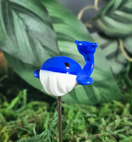 Whale Plant Pals, House plant and Fairy Garden Decor