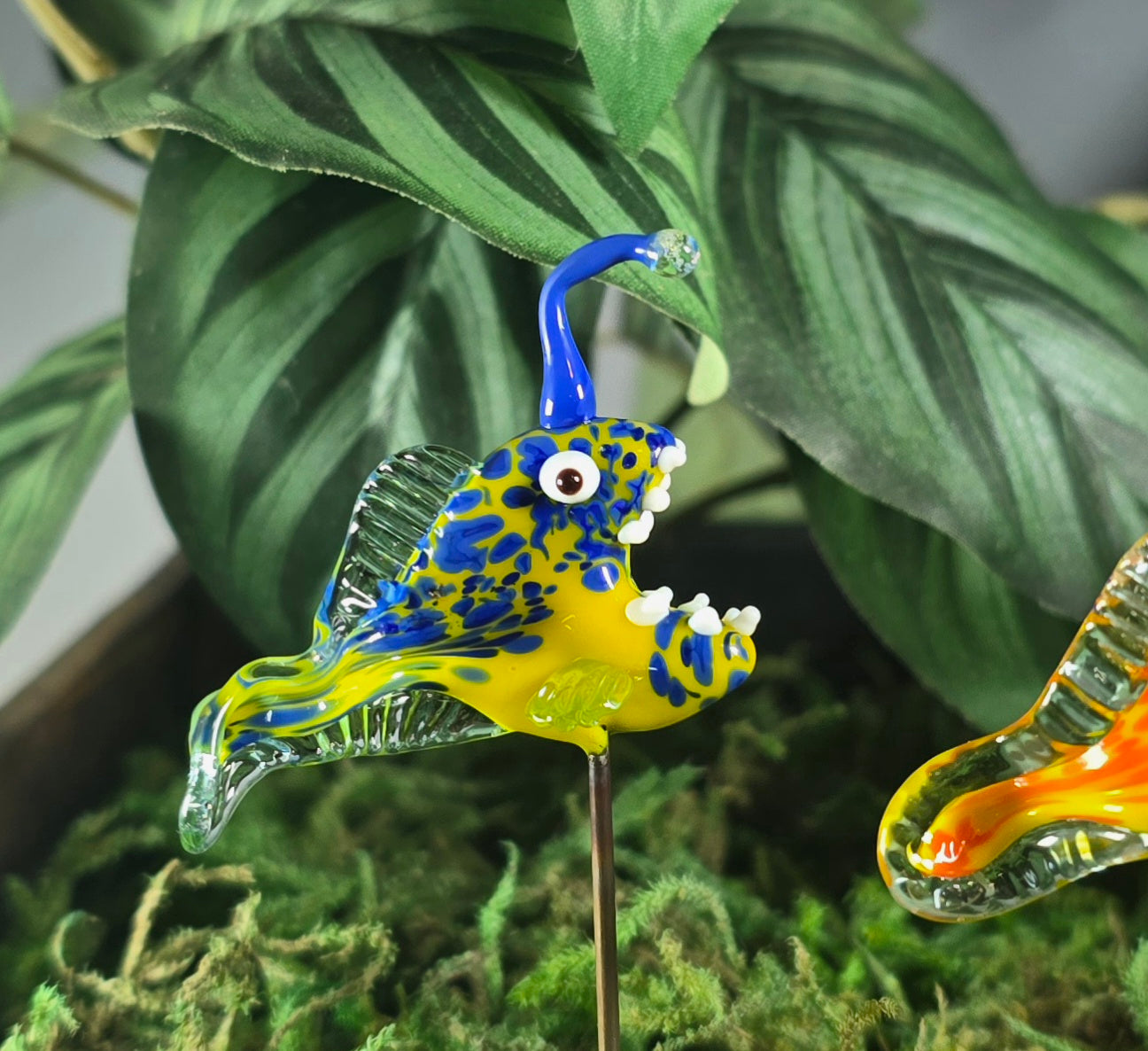 Angler Fish Plant Pals, House plant and Fairy Garden Decor