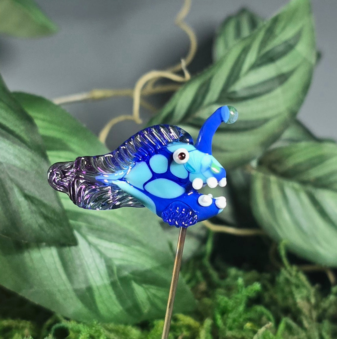 Angler Fish Plant Pals, House plant and Fairy Garden Decor