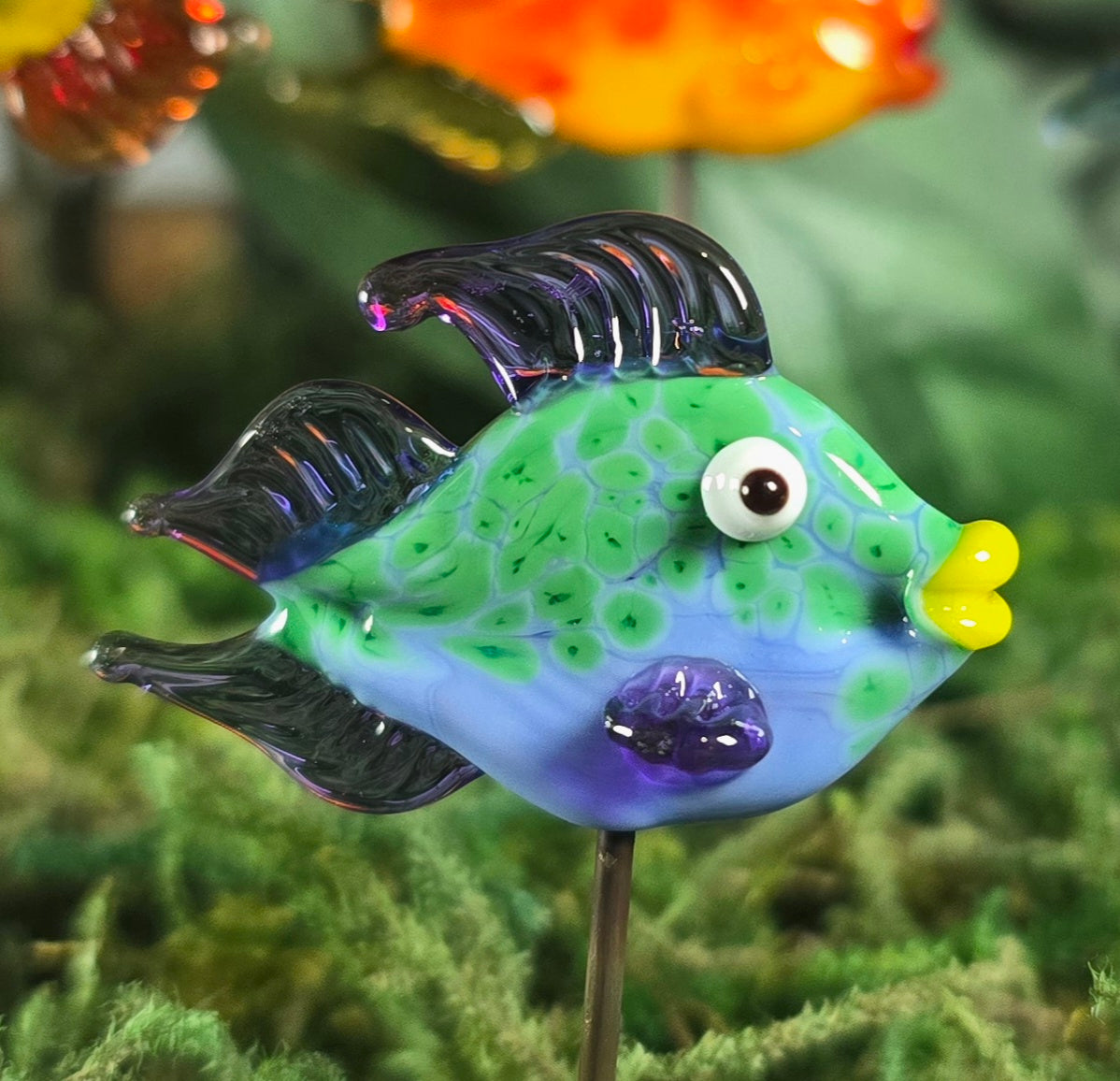Fish Plant Pals, House plant and Fairy Garden Decor