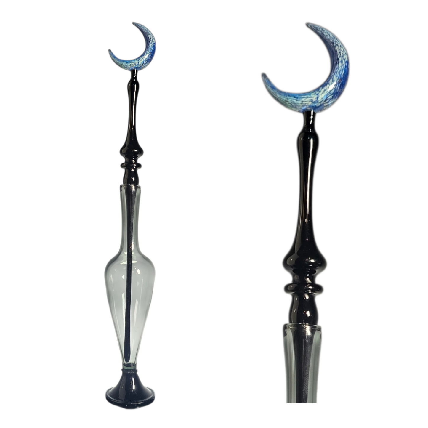 Moon Potion Bottle Collection - Handblown Glass Perfume Bottles