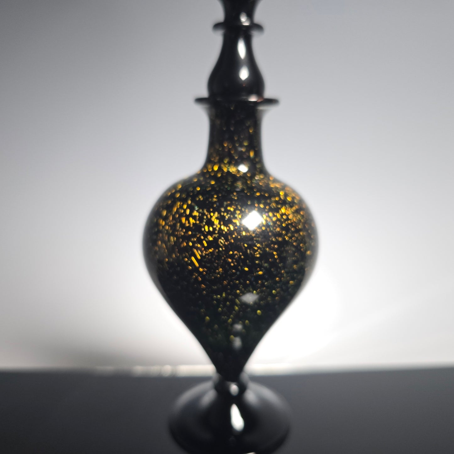 Dichroic Moon Perfume Potion Bottle #0853